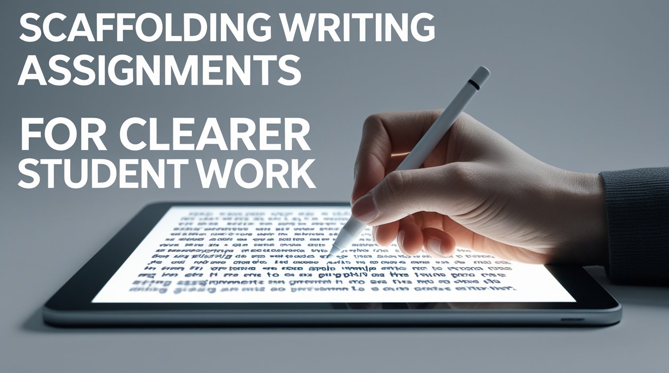 Scaffolding Writing Assignments For Clearer Student Work